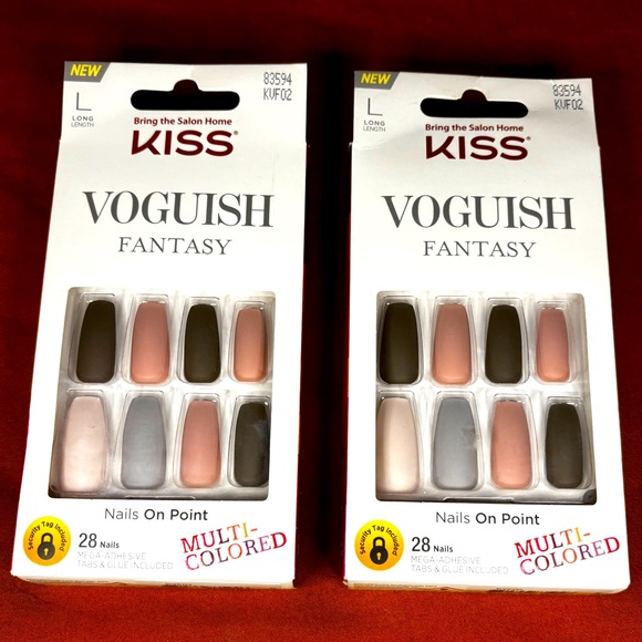 KISS Voguish Fantasy Nail - Matte Velvet - Picture 1 of 3